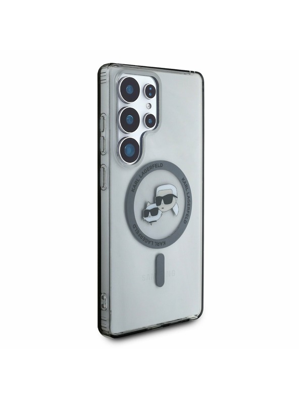 Karl Lagerfeld Karl Lagerfeld IML K&CH Heads MagSafe Hátlap Samsung Galaxy S25 Ultra Fekete