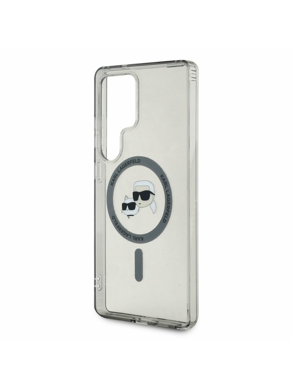 Karl Lagerfeld Karl Lagerfeld IML K&CH Heads MagSafe Hátlap Samsung Galaxy S25 Ultra Fekete