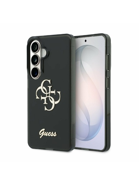 Guess Guess IML 4G Script Metal Logo Hátlap Samsung Galaxy 26 Fekete