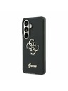 Guess Guess IML 4G Script Metal Logo Hátlap Samsung Galaxy 26 Fekete