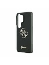 Guess Guess IML 4G Script Metal Logo Hátlap Samsung Galaxy 26 Ultra Fekete