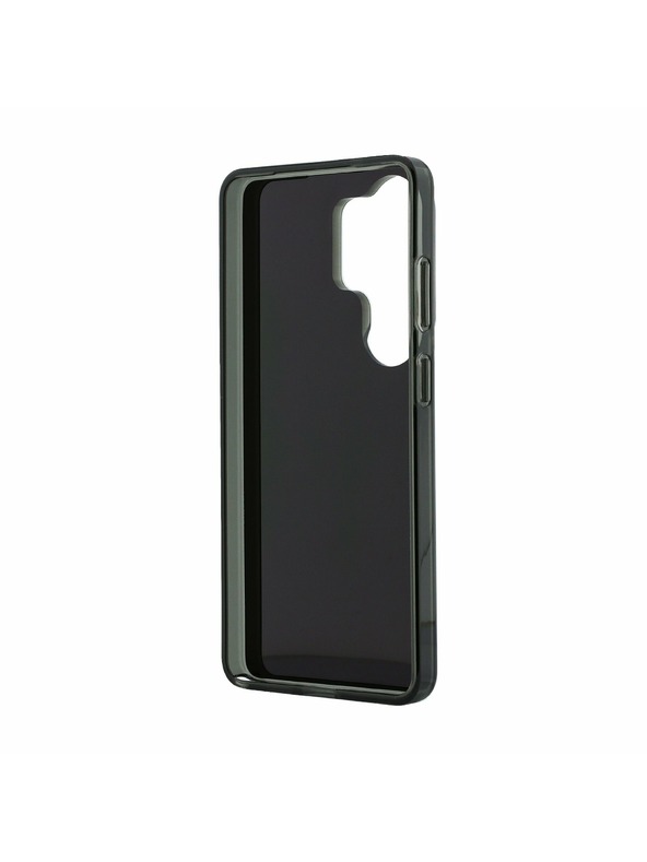 Guess Guess IML 4G Script Metal Logo Hátlap Samsung Galaxy 26 Ultra Fekete