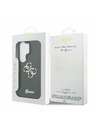Guess Guess IML 4G Script Metal Logo Hátlap Samsung Galaxy 26 Ultra Fekete