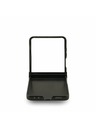 Guess Guess PU Bőr 4G Színes Gyűrű Mágneses Hátlap Samsung Galaxy Z Flip 7 Barna