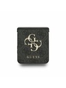 Guess Guess PU 4G Metal Logo Hátlap Samsung Galaxy Z Flip 7 Szürke