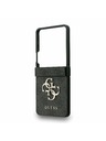 Guess Guess PU 4G Metal Logo Hátlap Samsung Galaxy Z Flip 7 Szürke