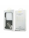 Guess Guess PU 4G Metal Logo Hátlap Samsung Galaxy Z Flip 7 Szürke