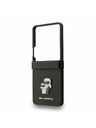 Karl Lagerfeld Karl Lagerfeld PU Saffiano Karl and Choupette Hátlap Samsung Galaxy Z Flip 7 Fekete