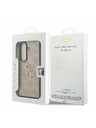 Guess Guess PU 4G Metal Logo Hátlap Samsung Galaxy Z Fold 7 Rózsaszín