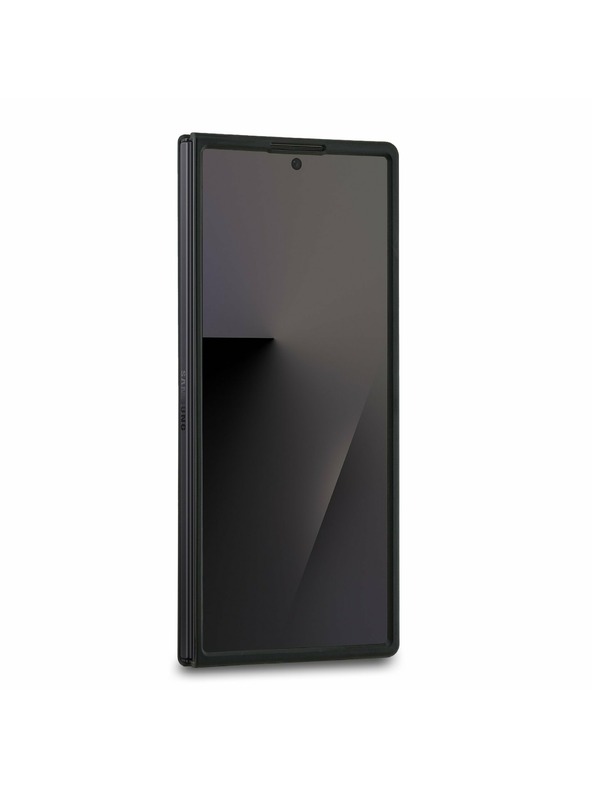 Guess Guess PU 4G Metal Logo Hátlap Samsung Galaxy Z Fold 7 Barna