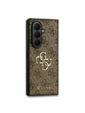 Guess Guess PU 4G Metal Logo Hátlap Samsung Galaxy Z Fold 7 Barna