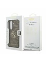 Guess Guess PU 4G Metal Logo Hátlap Samsung Galaxy Z Fold 7 Barna