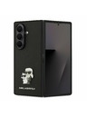 Karl Lagerfeld Karl Lagerfeld PU Saffiano Karl and Choupette Hátlap Samsung Galaxy Z Fold 7 Fekete