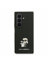 Karl Lagerfeld Karl Lagerfeld PU Saffiano Karl and Choupette Hátlap Samsung Galaxy Z Fold 7 Fekete