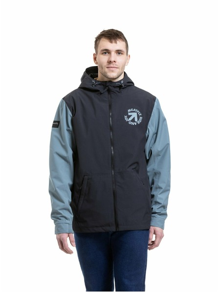 Meatfly Meatfly férfi street kabát Finn Black / Storm