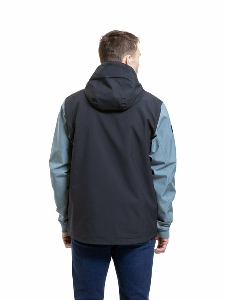 Meatfly Meatfly férfi street kabát Finn Black / Storm