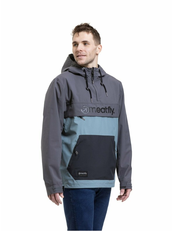 Meatfly Meatfly férfi street kabát Garen Dark Gray / Storm