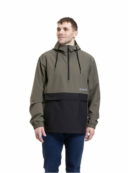Meatfly Meatfly férfi street kabát Henry Dark Olive / Black