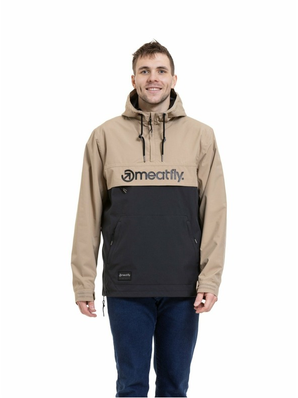 Meatfly Meatfly férfi street kabát Garen Safari / Black