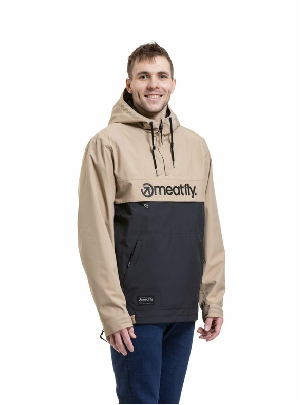 Meatfly Meatfly férfi street kabát Garen Safari / Black