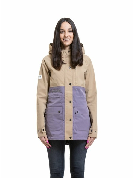 Meatfly Meatfly női street kabát Xita Safari / Violet