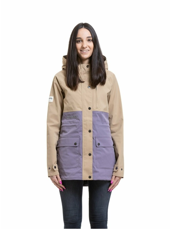 Meatfly Meatfly női street kabát Xita Safari / Violet