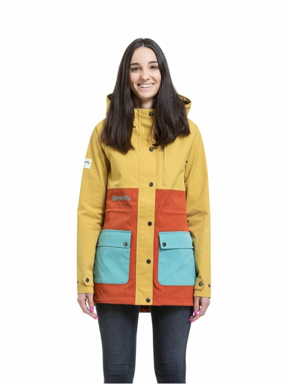 Meatfly Meatfly női street kabát Xita Glaze / Chai Latte
