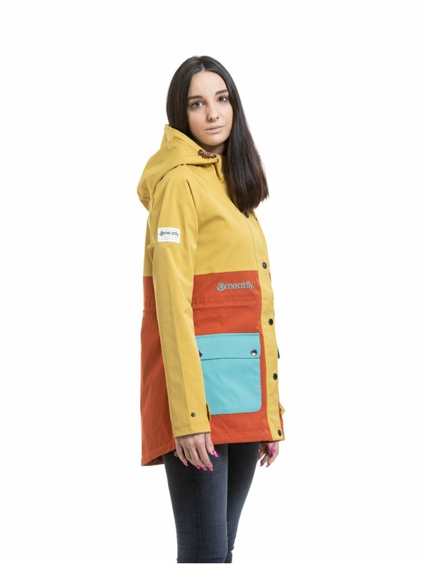 Meatfly Meatfly női street kabát Xita Glaze / Chai Latte
