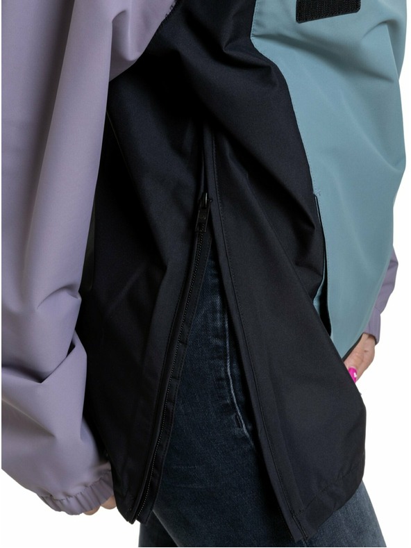 Meatfly Meatfly női street kabát Noah Black / Violet