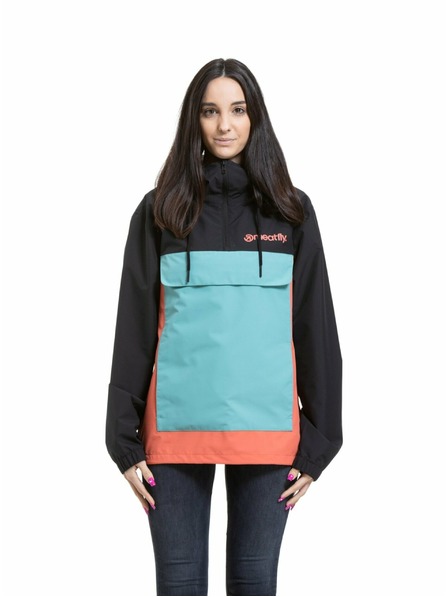 Meatfly Meatfly női street kabát Noah Mango / Black