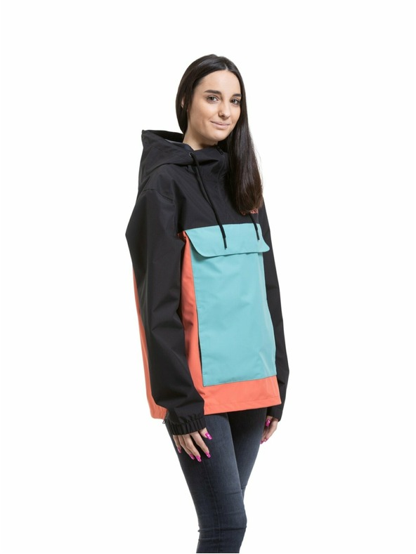 Meatfly Meatfly női street kabát Noah Mango / Black