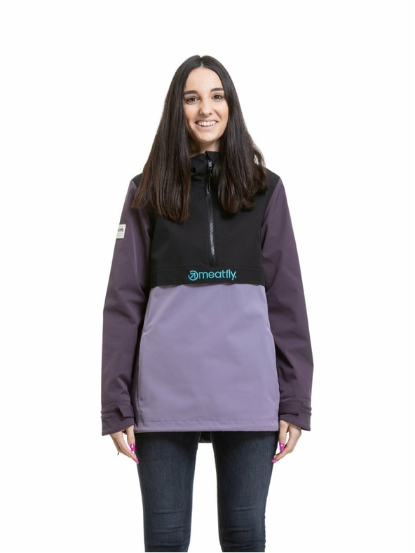 Meatfly Meatfly női street kabát Kalle Black / Violet