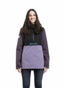 Meatfly Meatfly női street kabát Kalle Black / Violet