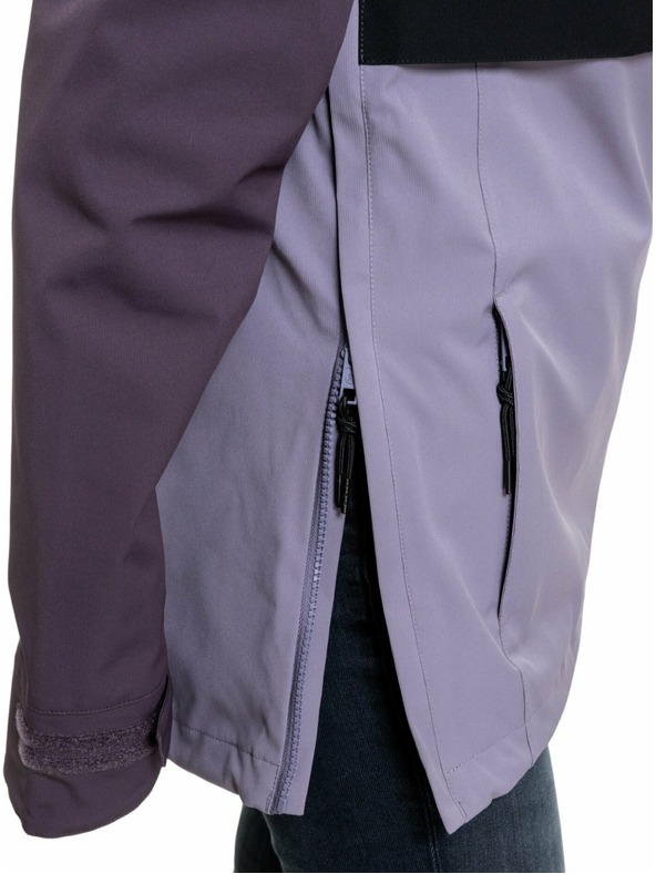 Meatfly Meatfly női street kabát Kalle Black / Violet