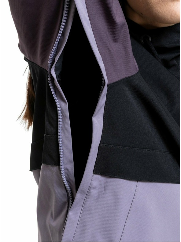 Meatfly Meatfly női street kabát Kalle Black / Violet