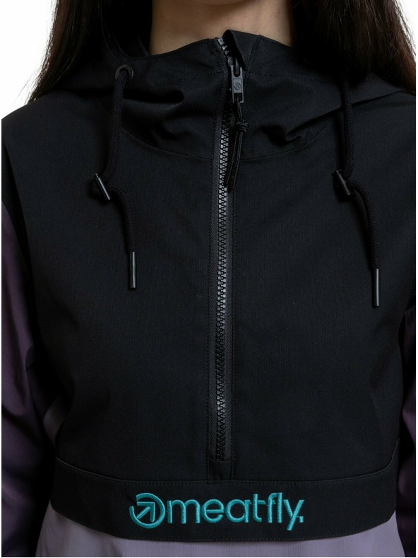 Meatfly Meatfly női street kabát Kalle Black / Violet