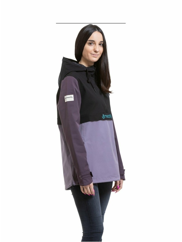 Meatfly Meatfly női street kabát Kalle Black / Violet