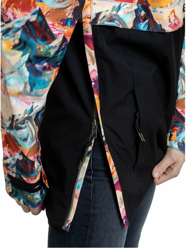 Meatfly Meatfly női street kabát Kalle Mango Mountains