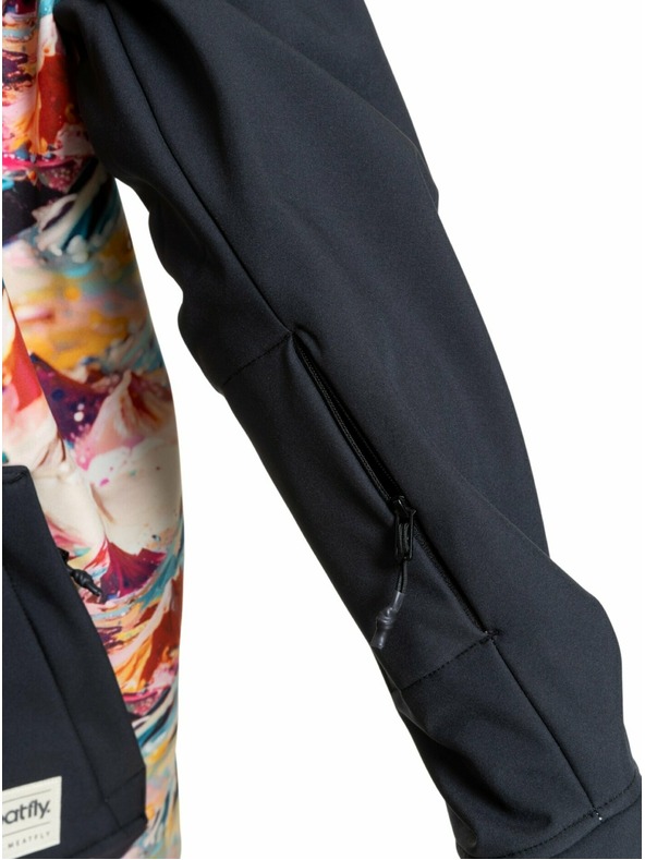 Meatfly Meatfly női street kabát Alita Mango Mountains / Black