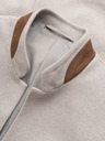 Ombre Clothing Ombre Clothing férfi barna színű kabát állógallérral