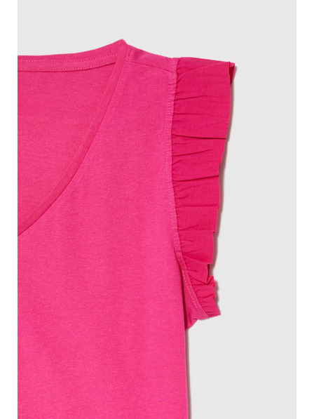 Moodo Pamutból készült blúz rózsaszín Moodo