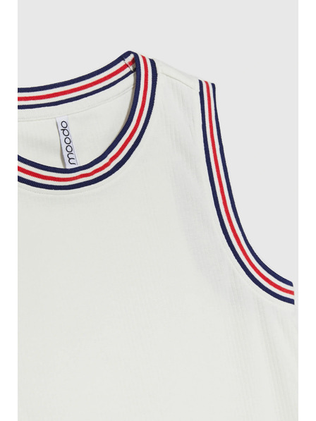 Moodo Fehér pamut top Moodo