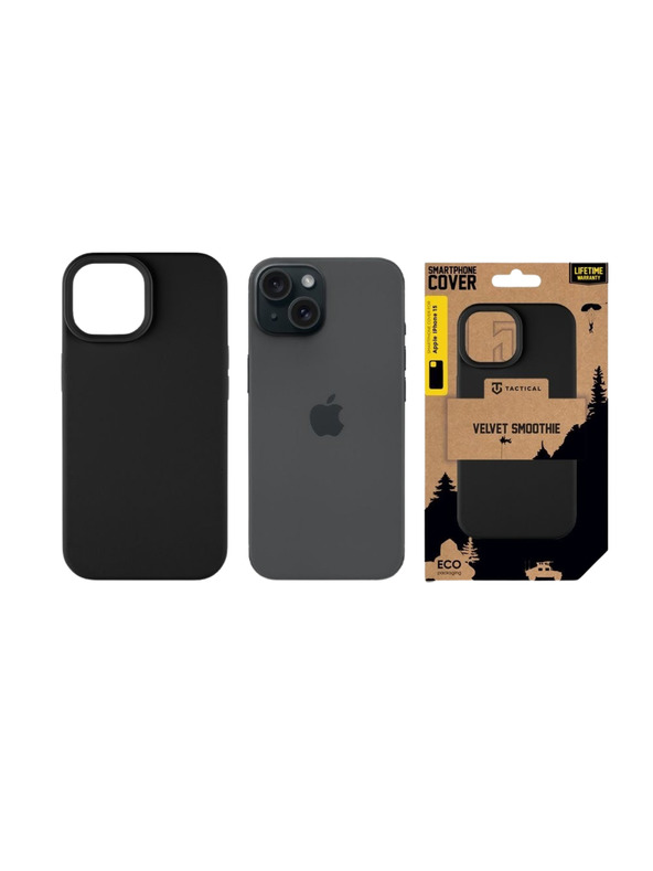 Tactical Tactical MagForce Velvet Smoothie Tok Apple iPhone 15 Asphalt