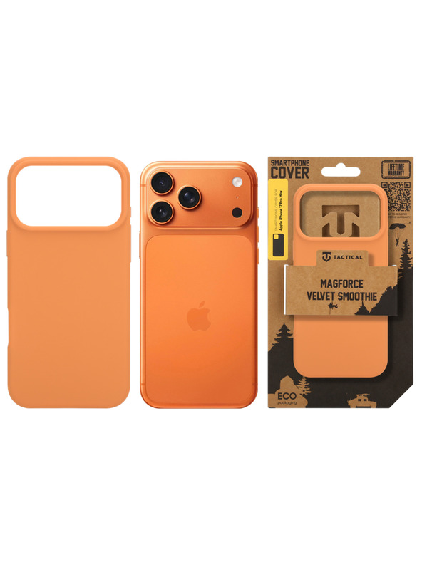 Tactical Tactical MagForce Velvet Smoothie Tok Apple iPhone 17 Pro Max Agent Orange
