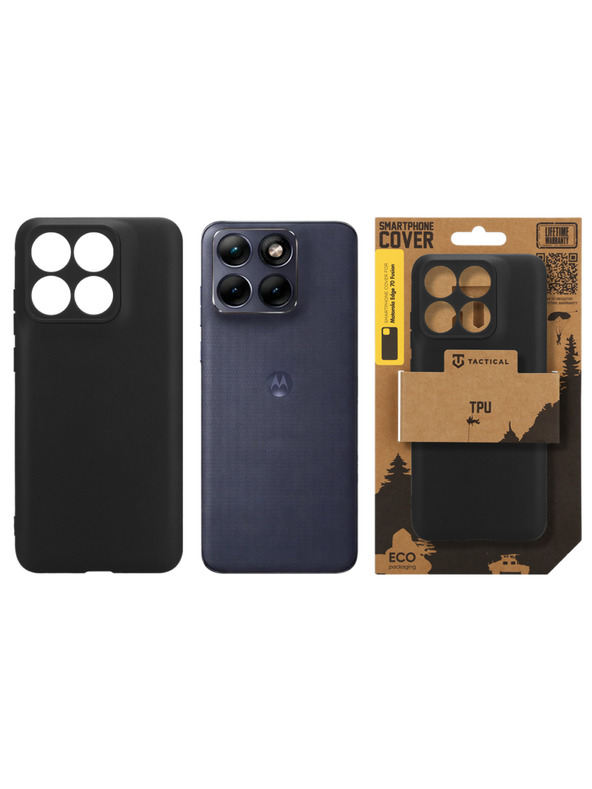 Tactical Tactical TPU Tok Motorola Edge 70 Fusion Black