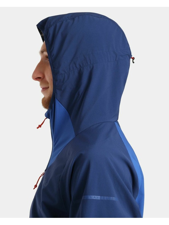 Kilpi Férfi membrán nélküli softshell futó kabát Kilpi BALEO-M Sötét kék
