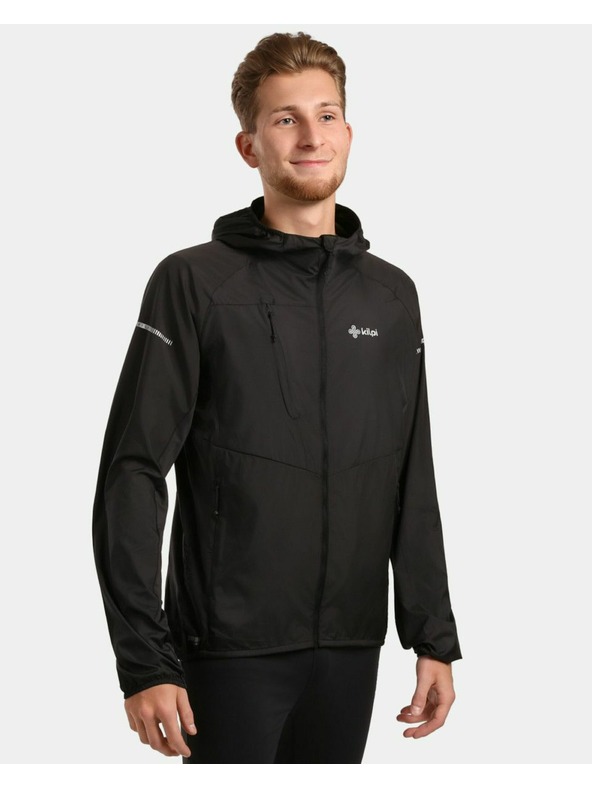 Kilpi Férfi könnyű szélálló kabát Kilpi ROSA-M Fekete