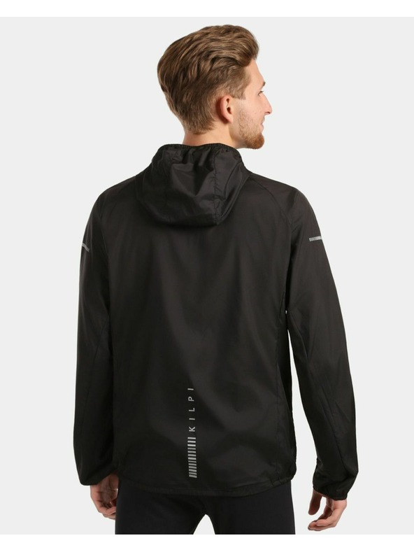Kilpi Férfi könnyű szélálló kabát Kilpi ROSA-M Fekete