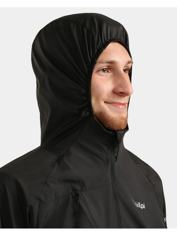 Kilpi Férfi könnyű szélálló kabát Kilpi ROSA-M Fekete
