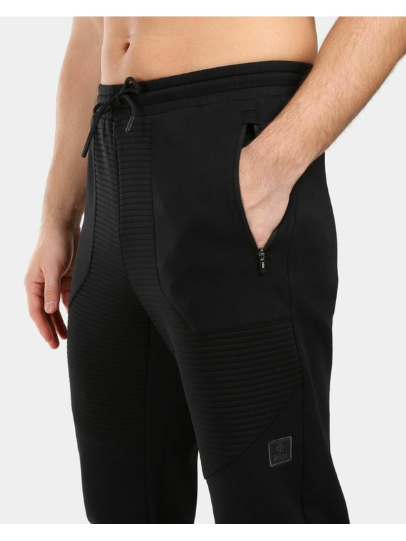 Kilpi Férfi pamut melegítőnadrág Kilpi MONTIEL-M Fekete